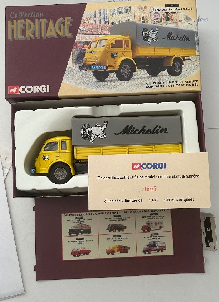 Heritage Renault 1.50 uit 1997, Hobby en Vrije tijd, Modelauto's | 1:50, Ophalen of Verzenden, Nieuw, Bus of Vrachtwagen, Corgi