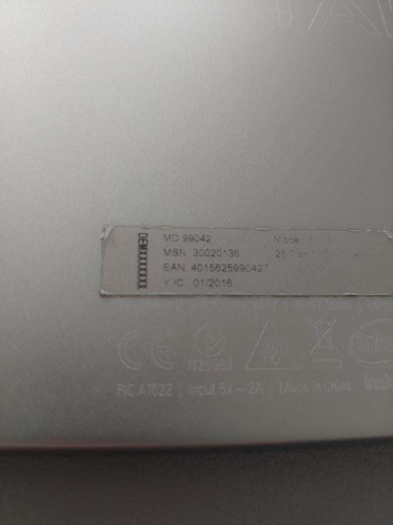 Medion Tablet type MD 99042, Ophalen of Verzenden