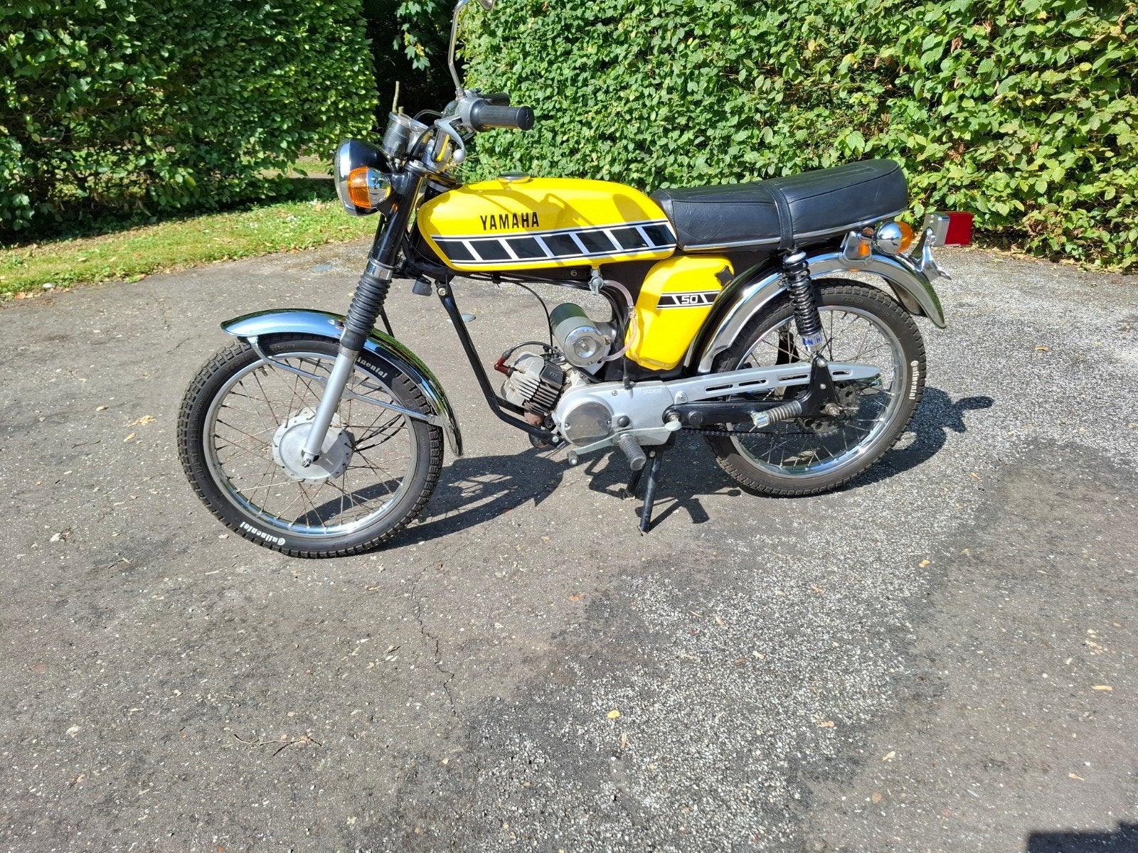 Yamaha FS1 Bromfiets - Klassieke Gele Schoonheid, Ophalen, 50 cc