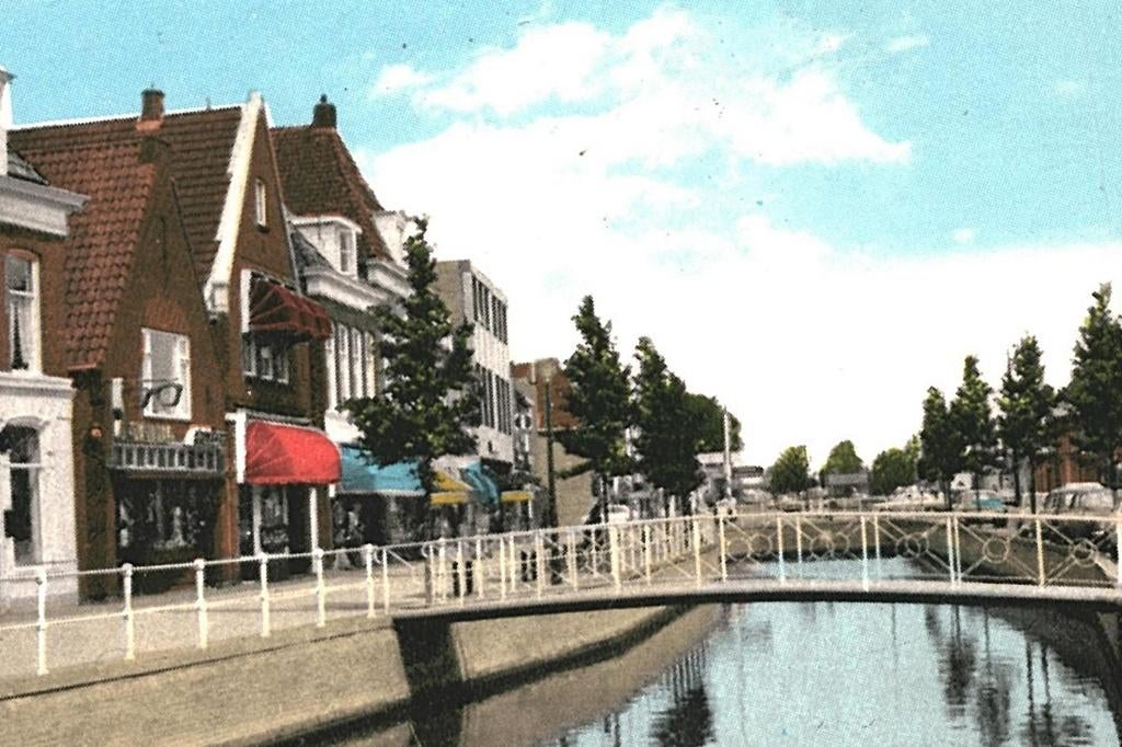 802599 Heerenveen 1971 Friesland mooie zegel Europapostzegel, Ophalen of Verzenden, 1960 tot 1980, Gelopen, Friesland