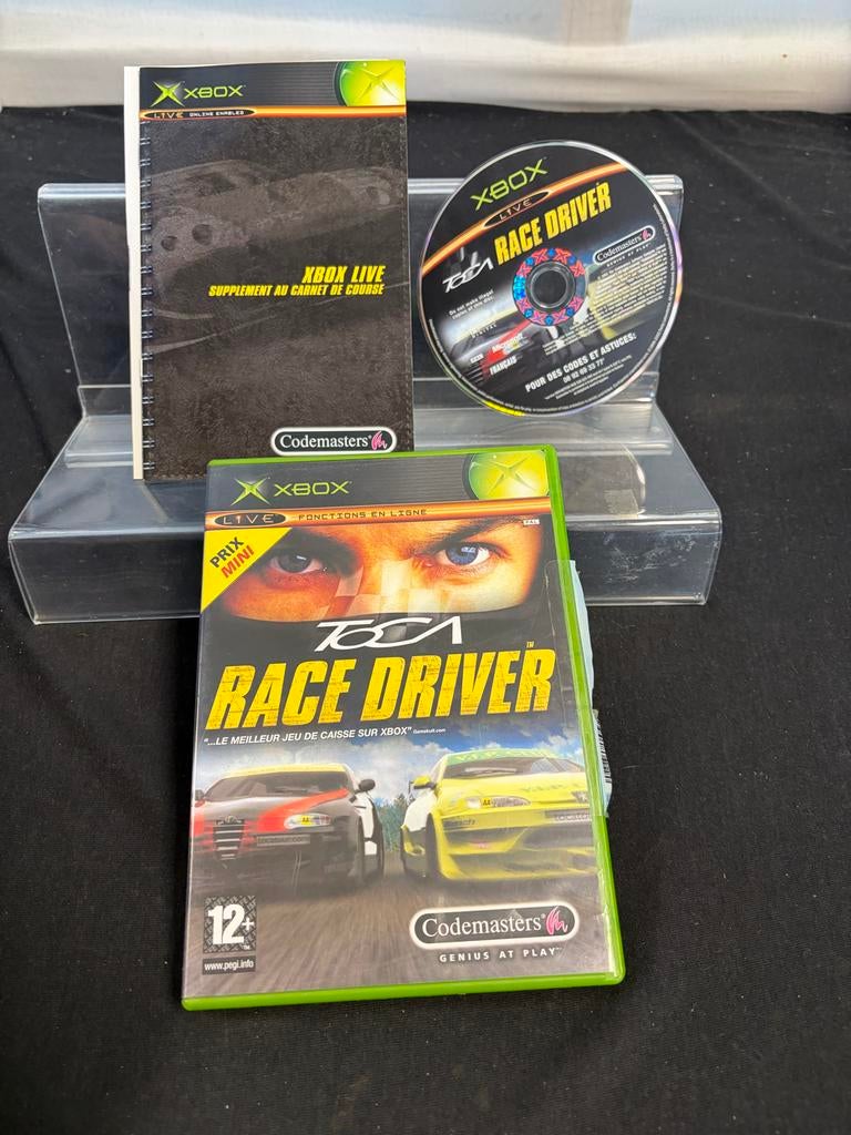 TOCA Race Driver Xbox Original, Gebruikt, Xbox, Racen en Vliegen, Eén computer