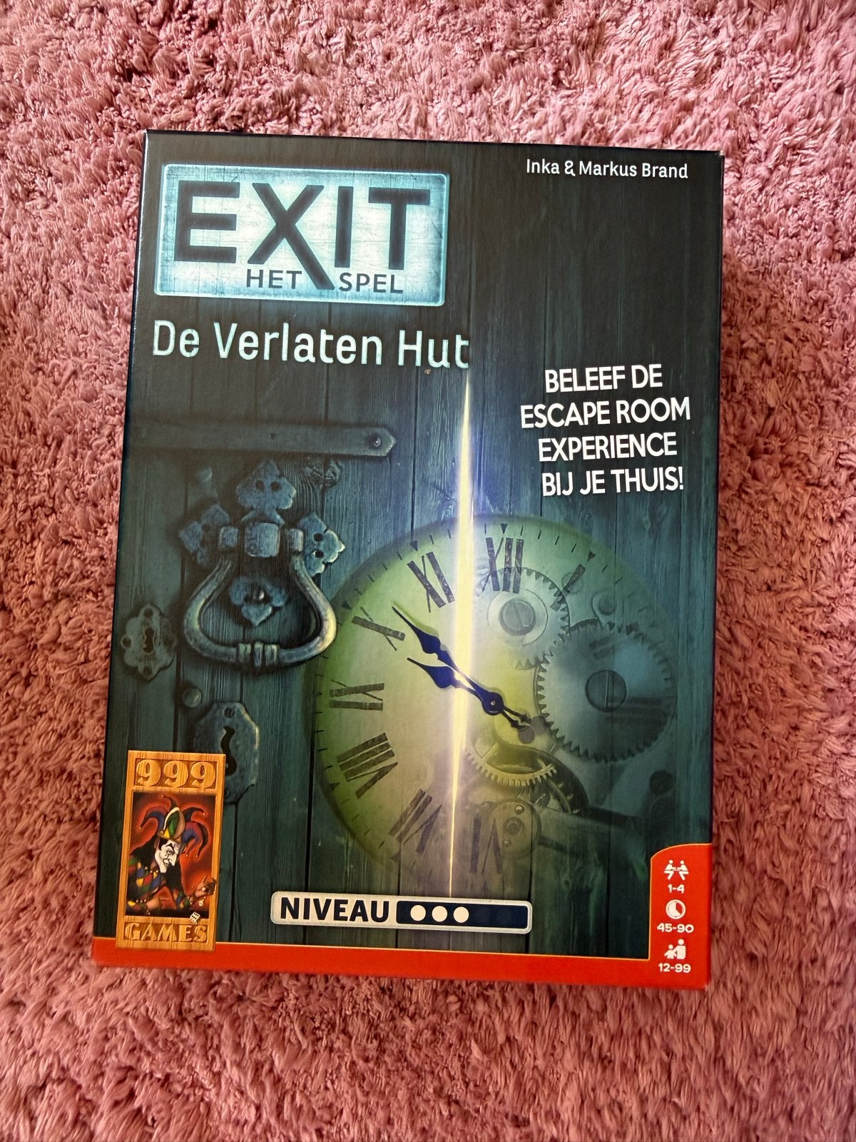 EXIT Het Spel: De Verlaten Hut - Escape Room Ervaring, Een of twee spelers, Ophalen of Verzenden, Zo goed als nieuw