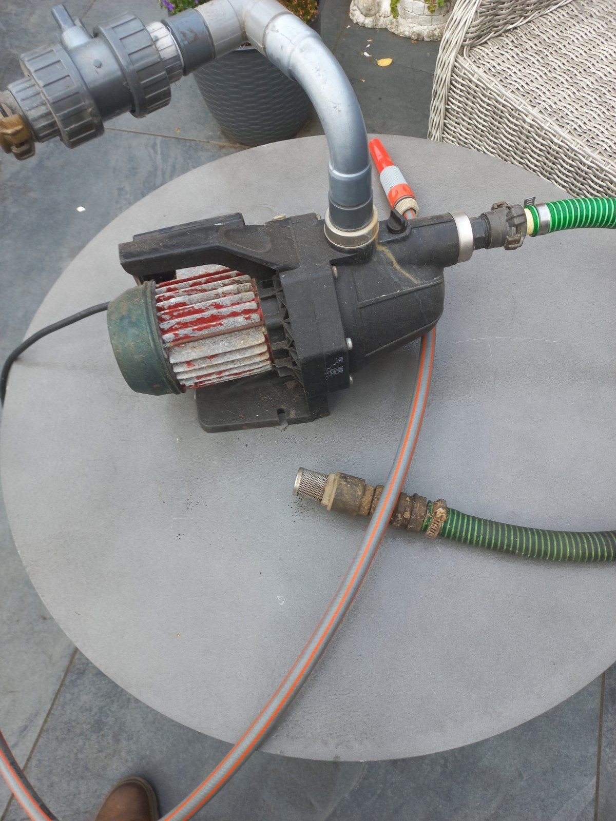 LEADER ECOJET 750 hydrofoorpomp, Tuin en Terras, Ophalen of Verzenden, Gebruikt, Elektrisch, Hydrofoorpomp