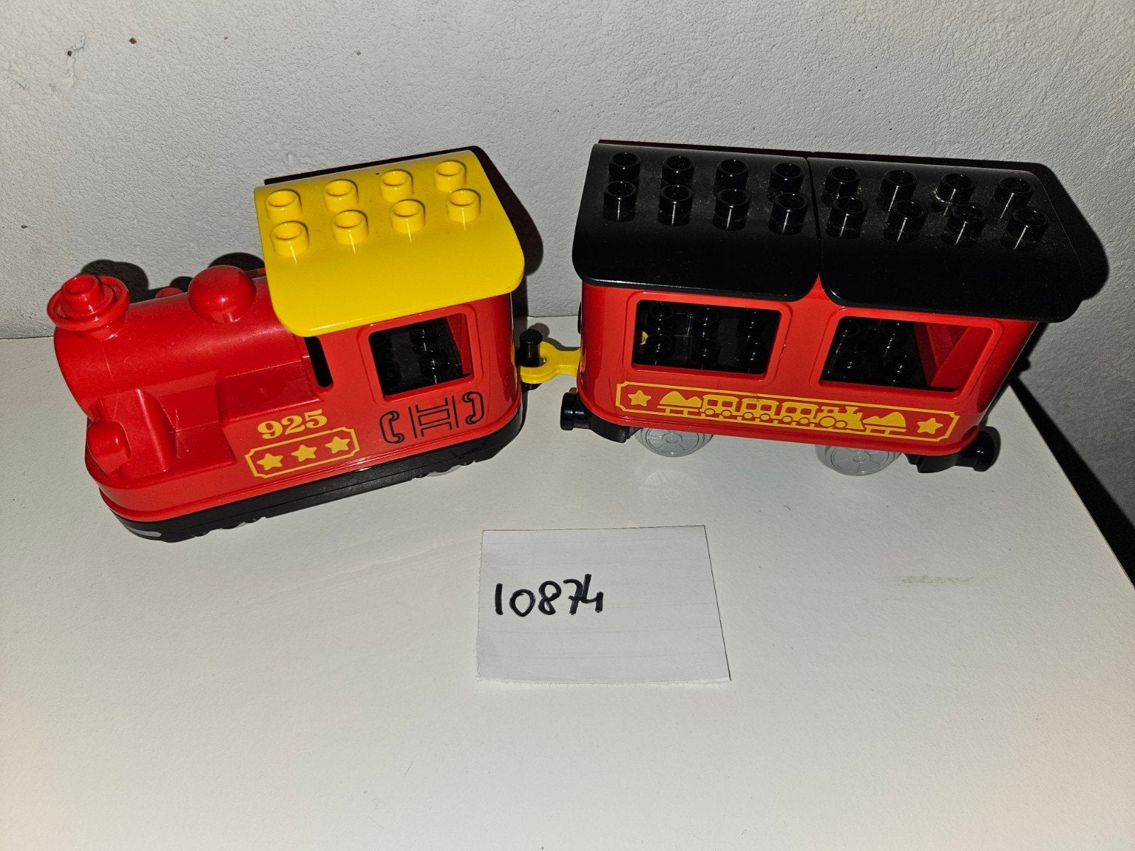 Duplo 10874 elektrische trein, Ophalen of Verzenden, Zo goed als nieuw, Duplo