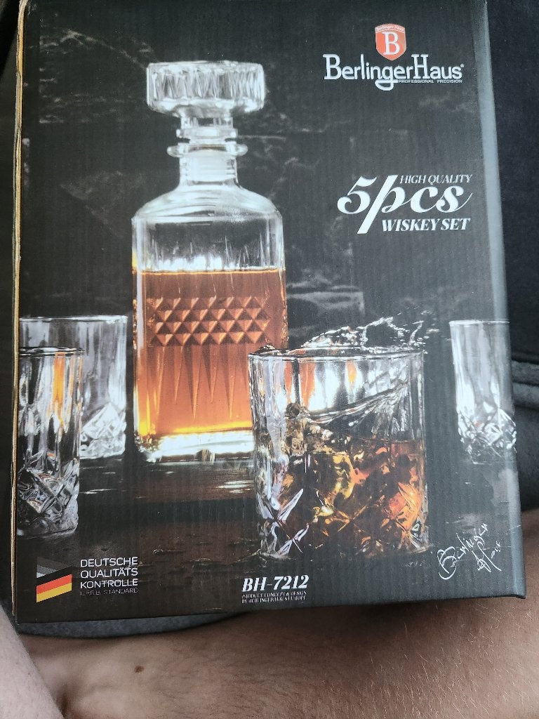 Nieuwe BerlingerHaus whiskyset – karaf + 4 glazen, Verzamelen, Ophalen of Verzenden, Nieuw, Overige typen