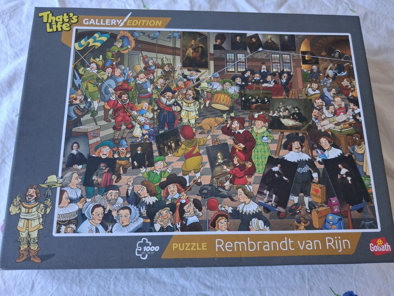Legpuzzel That's Life Gallery Rembrandt van Rijn 1000 stukje, Ophalen of Verzenden, 500 t/m 1500 stukjes, Zo goed als nieuw