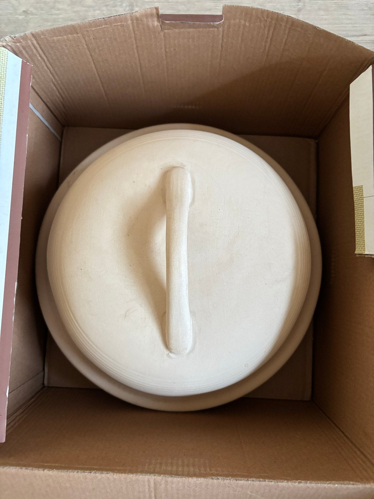 KitchenCraft Home Made Broodbakvorm Steen Rond 30x19cm, Beige, Overige typen, Verzenden, Nieuw