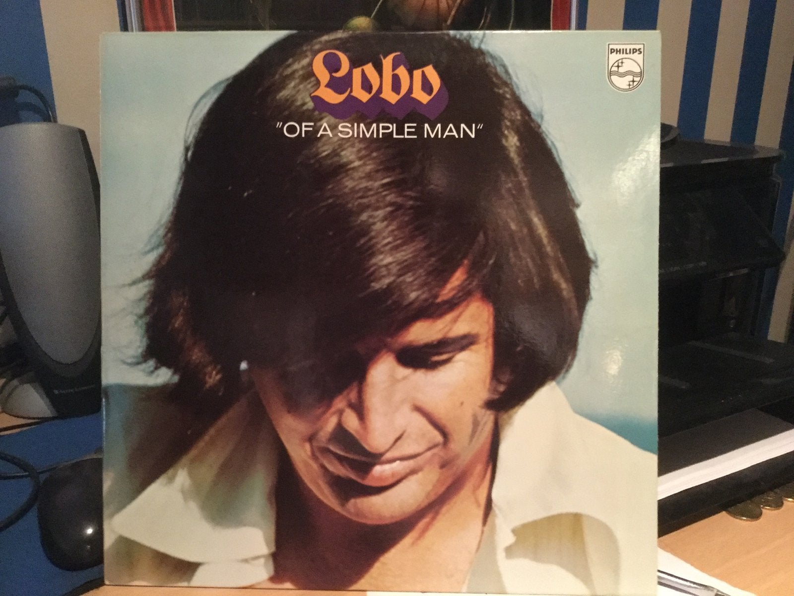 Lobo-A simple man. Topvinyl en prachthoes., Ophalen of Verzenden, Zo goed als nieuw, 12 inch