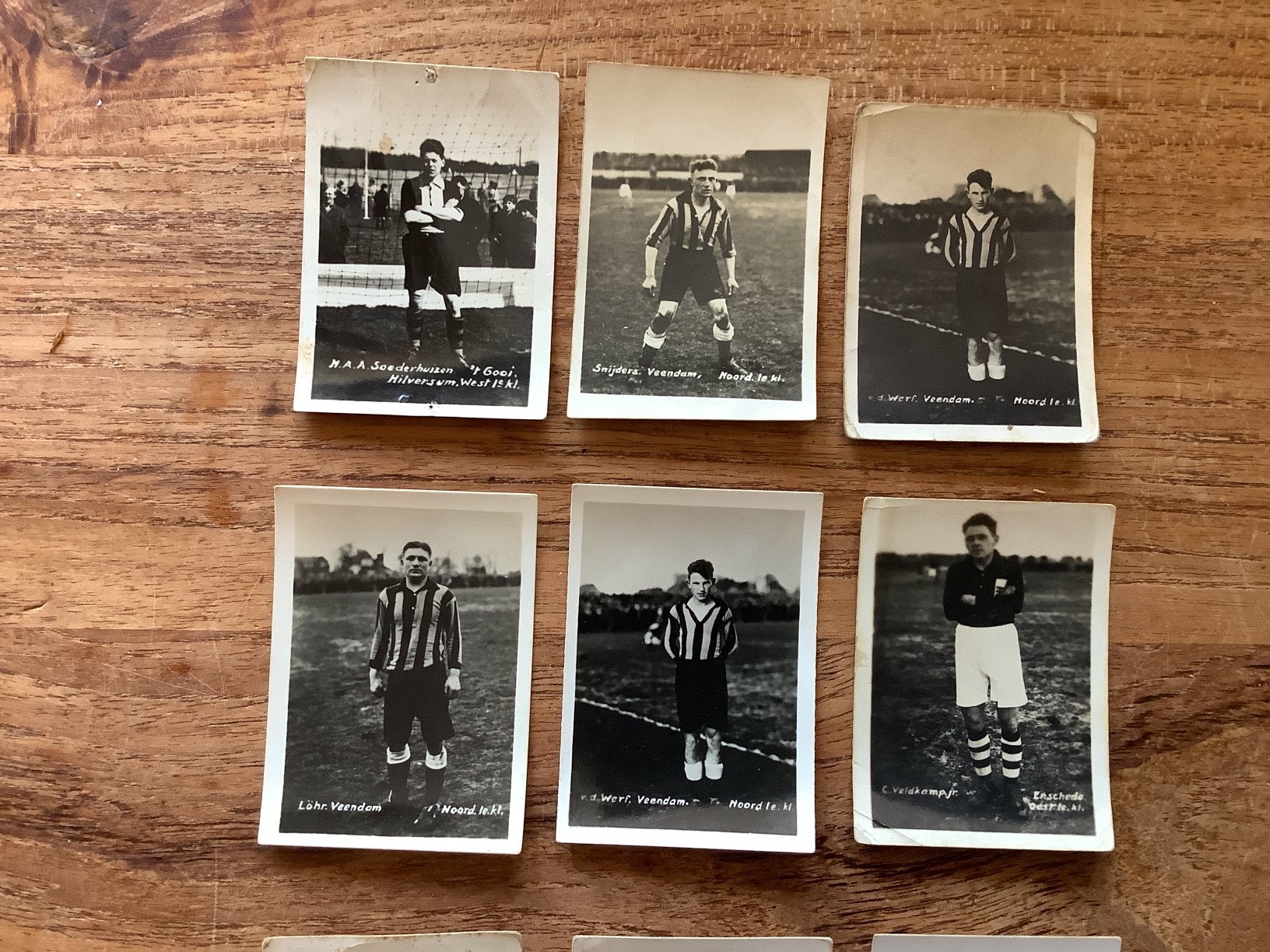 Oude spelersfototjes voetbal, Ophalen of Verzenden, Gebruikt, Overige binnenlandse clubs