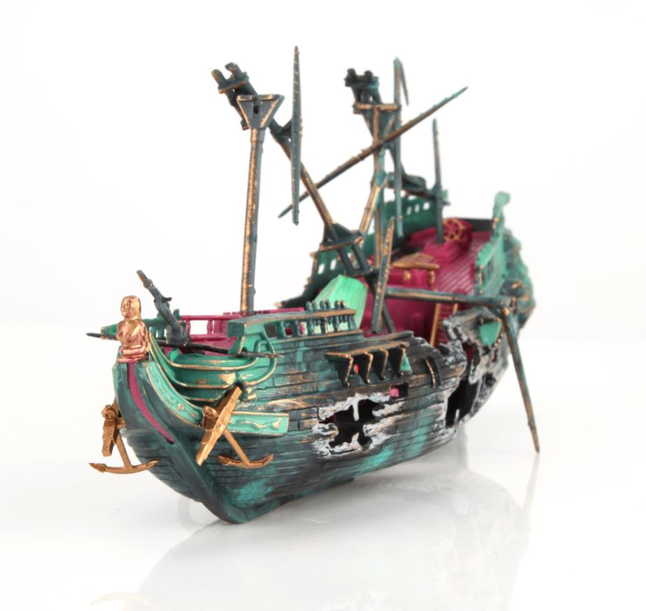Schip Aquarium Ornament / Decoratie Vissen Boot Sier Wrak, Verzenden, Nieuw
