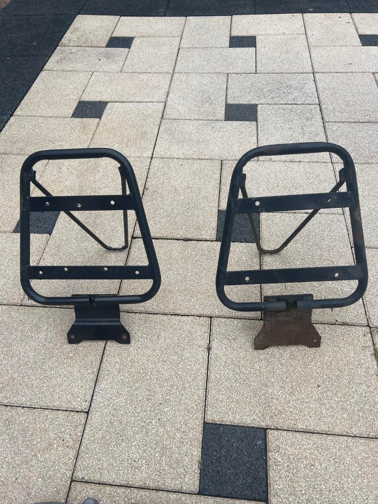 2x Kofferrekje Zip - moet gespoten worden, Fietsen en Brommers, Ophalen of Verzenden, Gebruikt, Overige typen, Piaggio