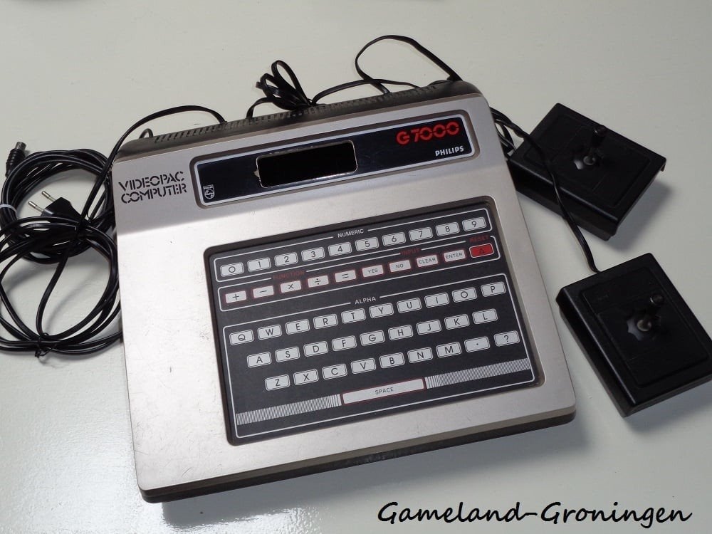 Philips Videopac G7000 Computer met controllers, Spelcomputers en Games, Ophalen of Verzenden, Gebruikt