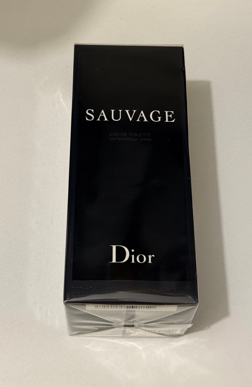 SAUVAGE EAU DE TOILETTE . 200ml. 100%Origineel. Seald, Ophalen of Verzenden, Nieuw