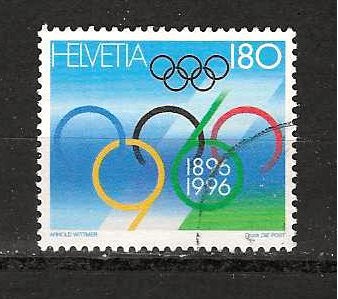 Sport-36 Zwitserland 1583, Ophalen of Verzenden, Gestempeld, Sport