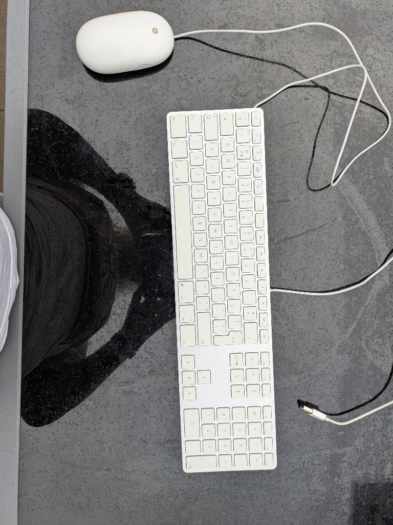Apple toetsenbord en muis, Gebruikt, Ophalen of Verzenden, Qwerty, Apple