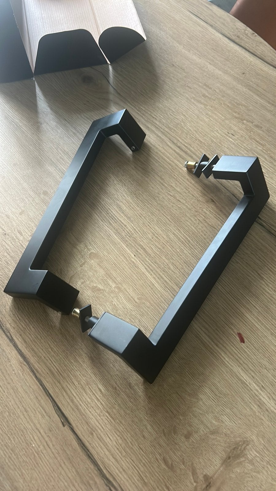 Luxe Mat Zwarte Deurgrepen / Handgrepen (Set van 2) – 25 cm, Ophalen of Verzenden, Nieuw
