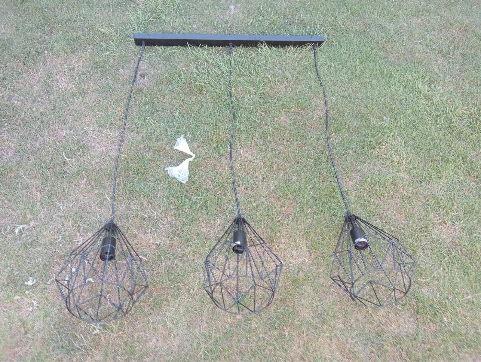 industriële hanglamp te koop, Ophalen, Metaal