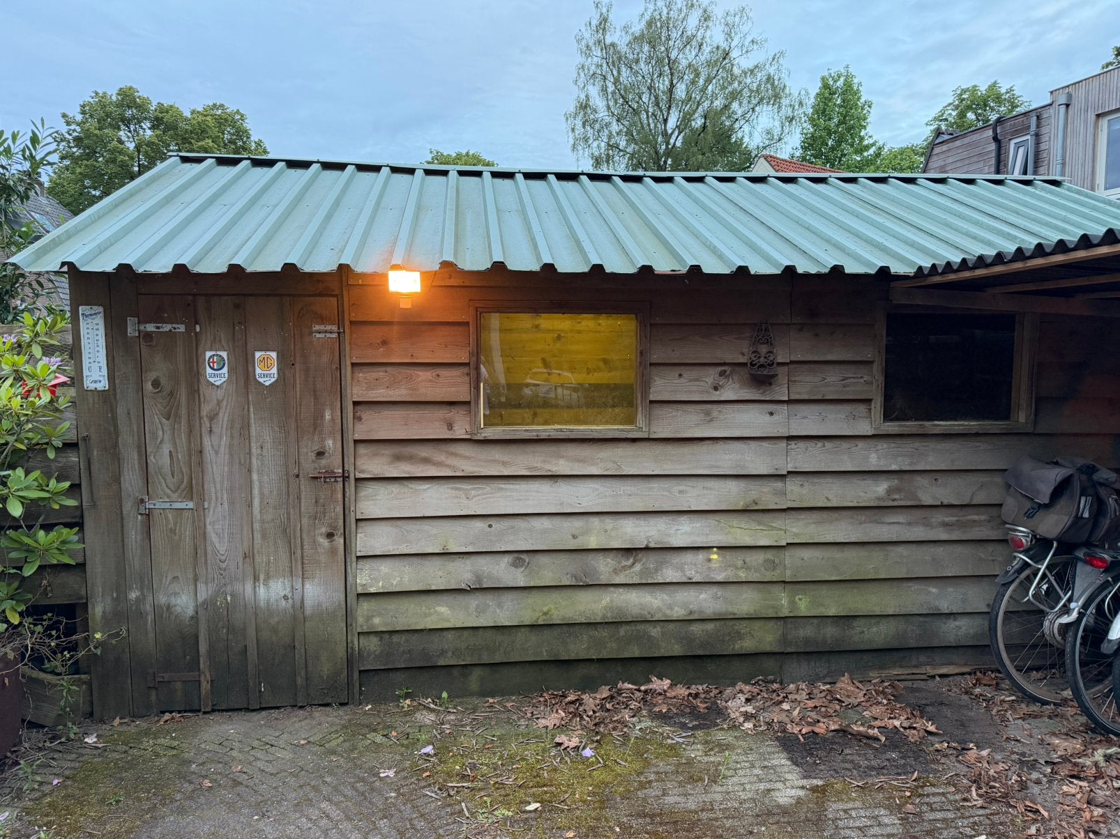 Schuur / tuinhuis / berging, Ophalen, Gebruikt, Hout, Overige typen