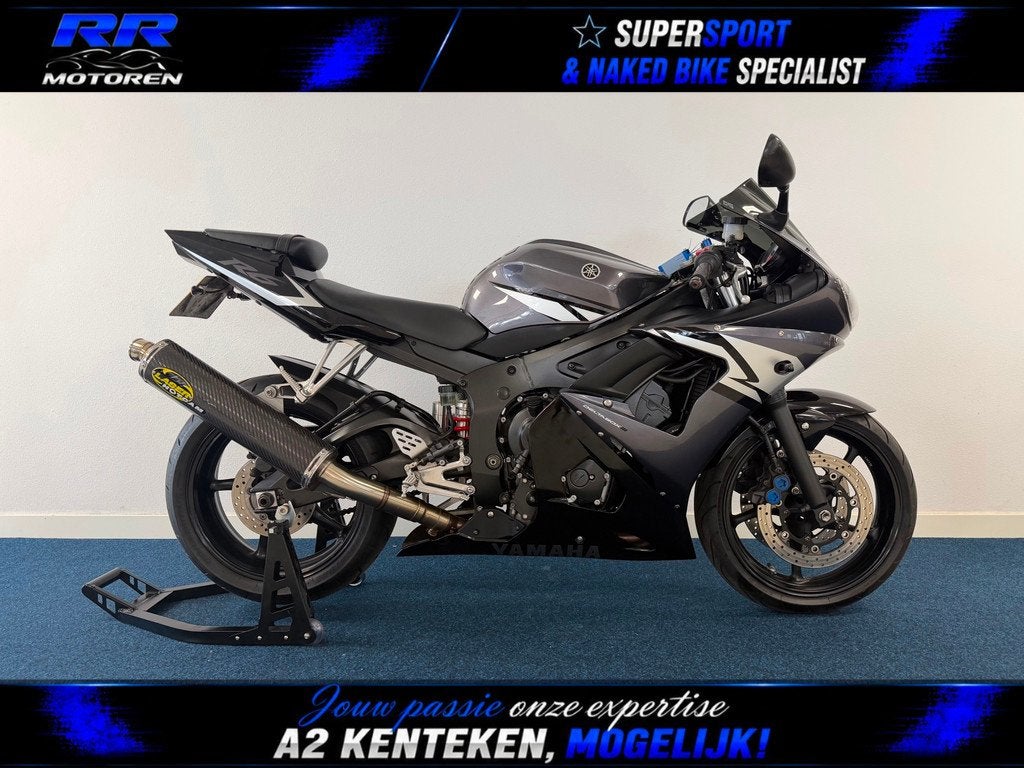 Yamaha Sport YZF-R6 BLACK - GREY - EDITION, Bedrijf, Meer dan 35 kW, 600 cc, Sport