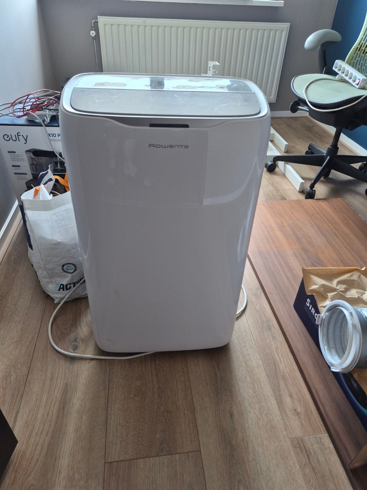 Rowenta RWAC1400H Mobiele Airco (45m2 - 14.000BTU), Witgoed en Apparatuur, Airco's, Gebruikt, Mobiele airco, 100 m³ of groter