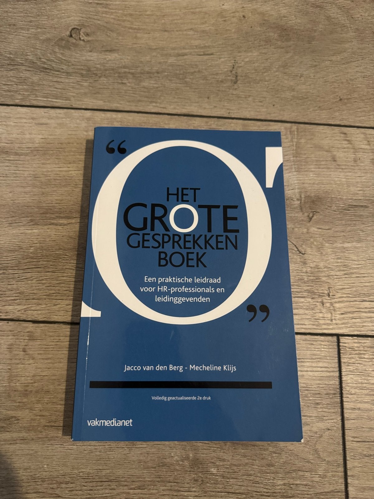 Mecheline Klijs - Het grote gesprekkenboek HR professionals, Boeken, Ophalen of Verzenden, Zo goed als nieuw, Mecheline Klijs; Jacco van den Berg