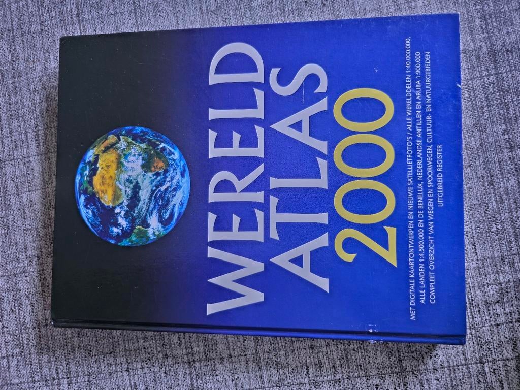 Wereld Atlas 2000 - Gedetailleerde Kaarten, Overige atlassen, 1800 tot 2000, Wereld, Ophalen