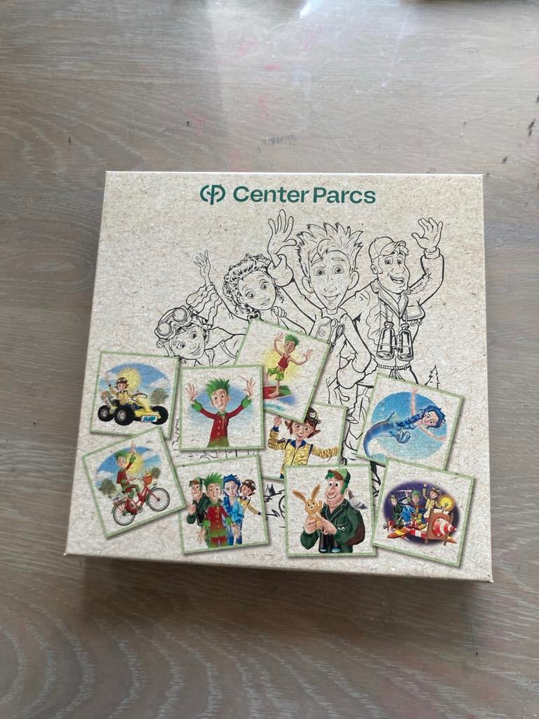 Leuk Center Parcs memorie spel, Een of twee spelers, Ophalen of Verzenden, Gebruikt