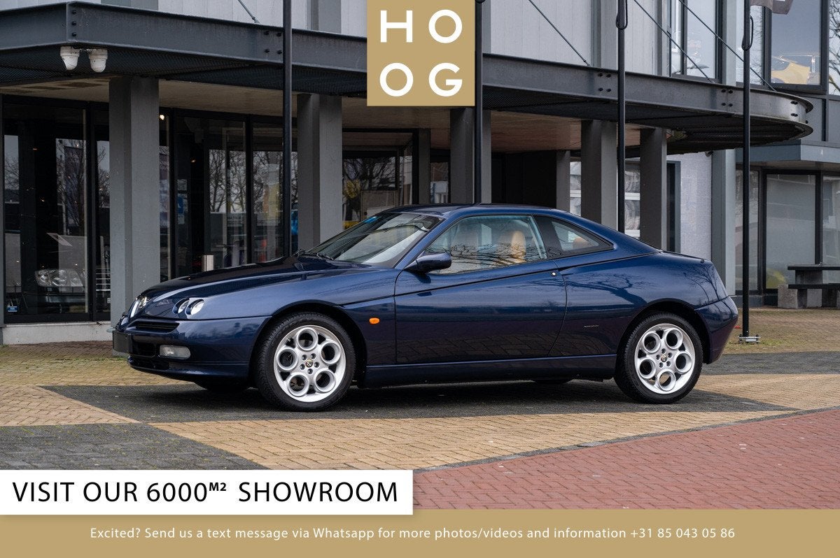 Alfa Romeo GTV 1.8 T.Spark 16V (bj 1999), Lederen bekleding, Gebruikt, 4 stoelen, Leder