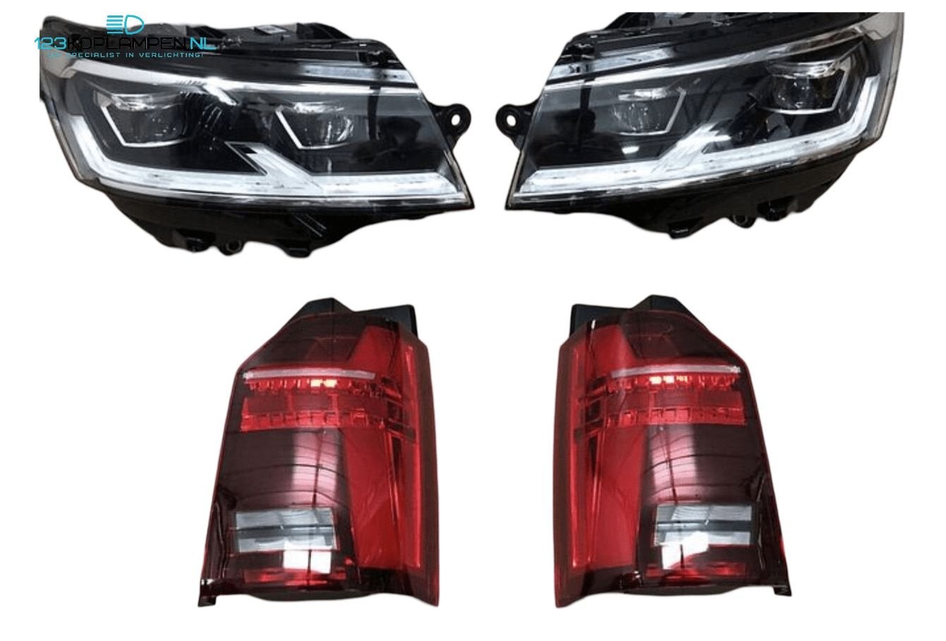 Volkswagen Transporter T6 facelift set koplampen en achterli, Ophalen, Gebruikt, -, Volkswagen