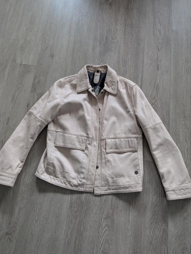 Gipsy echt leren jack maat xs. Beige. Zeer goede staat, Ophalen of Verzenden, Zo goed als nieuw, Maat 34 (XS) of kleiner, Beige