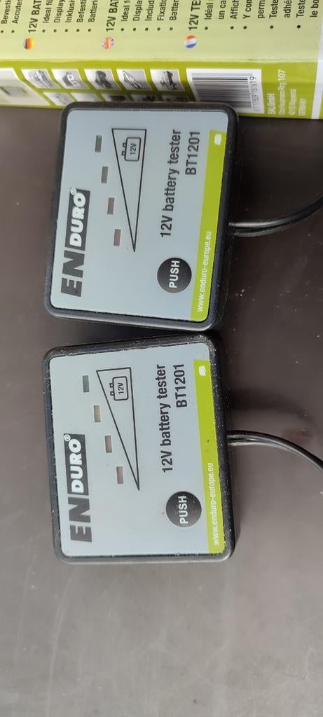Accutester 12v Enduro (inbouwbaar) 2 stuks, Caravans en Kamperen, Caravan accessoires, Ophalen of Verzenden