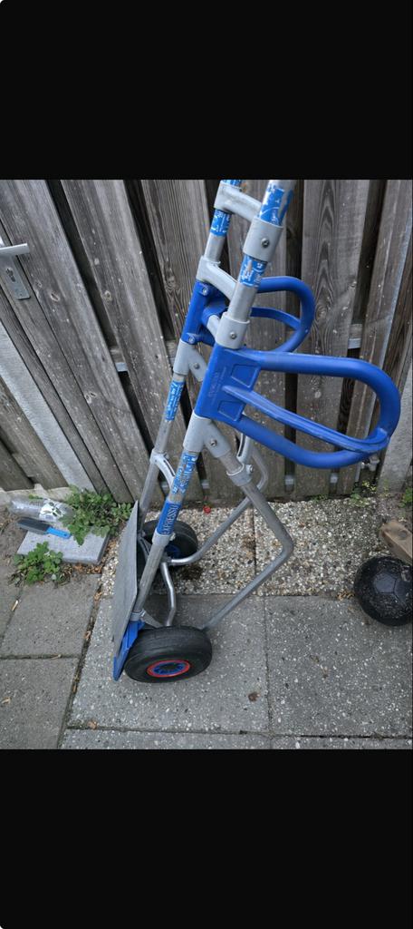 Stevige Steekwagen - Ideaal voor verhuizingen, Ophalen of Verzenden, Gebruikt, Steekwagen