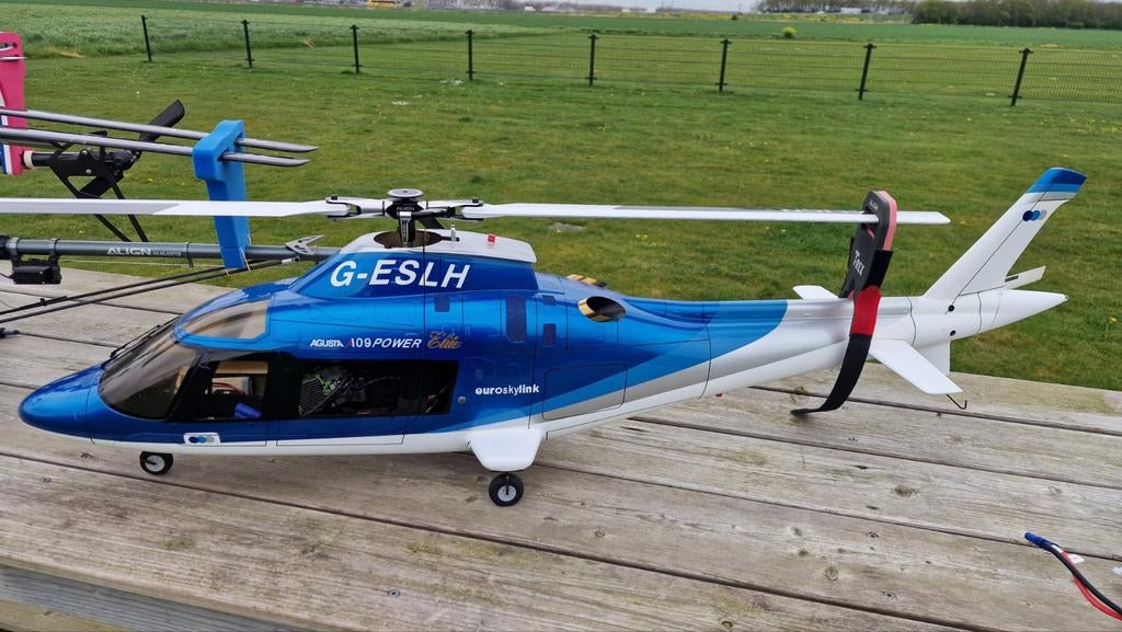 600 size Agusta  ( GERESERVEERD), Ophalen, Gebruikt, Elektro, Helikopter