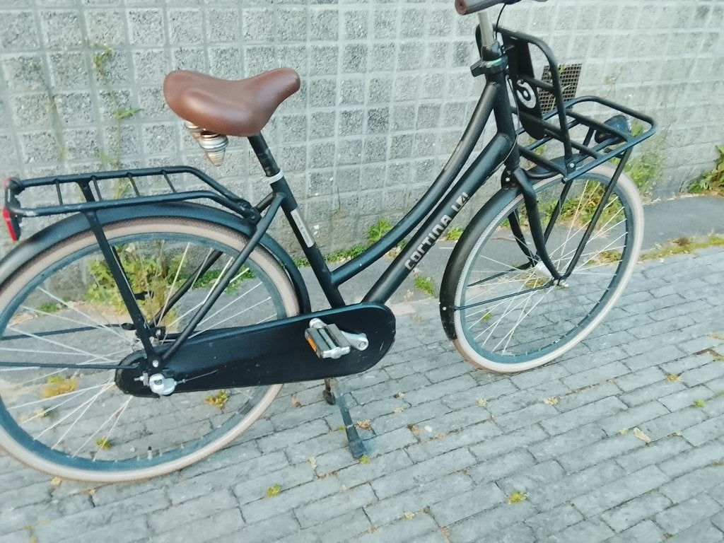Cortina u4 damesfiets 28 inches, Terugtraprem, Versnellingen, 56 cm of meer, Zo goed als nieuw