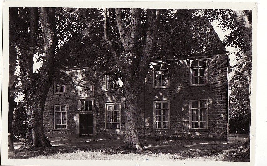 Weerselo (Ov) Het Stifthuis 1955.., Verzamelen, Ophalen, 1940 tot 1960, Gelopen, Overijssel