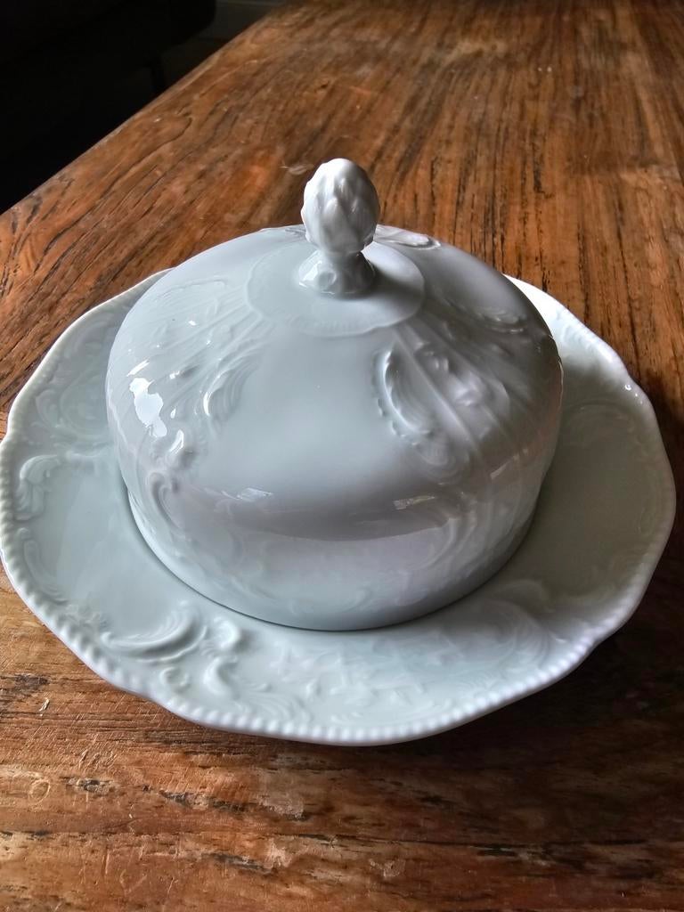 Elegante Rosenthal Botervloot - Wit Porselein, Ophalen of Verzenden
