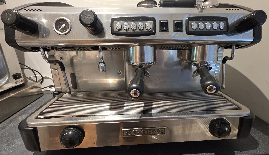 Expobar Control 2-group, Ophalen, 10 kopjes of meer, Gemalen koffie, Koffiemachine