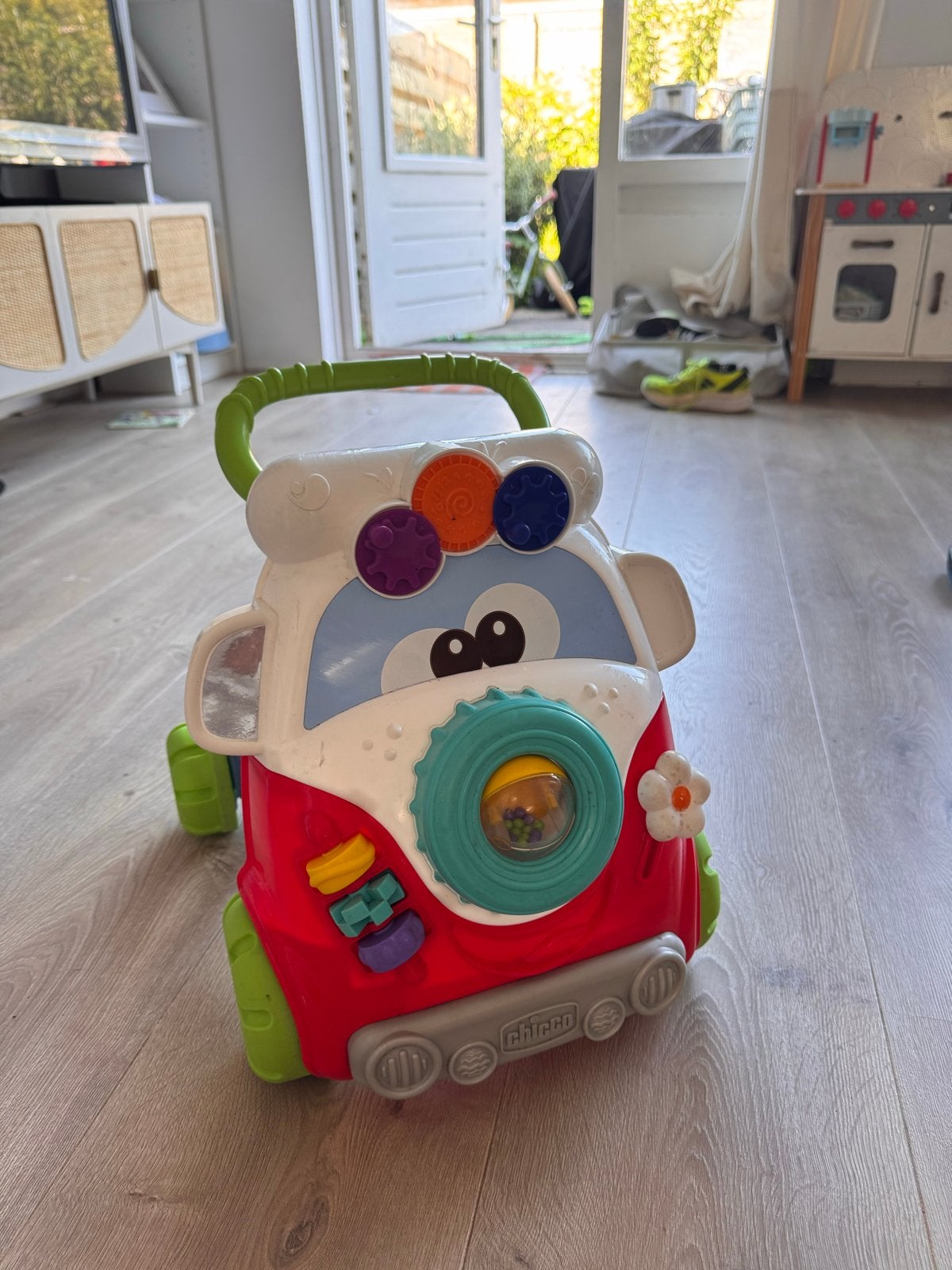 Chicco loopwagen voor baby / dreumes, Ophalen of Verzenden, Gebruikt, Duwvoertuig