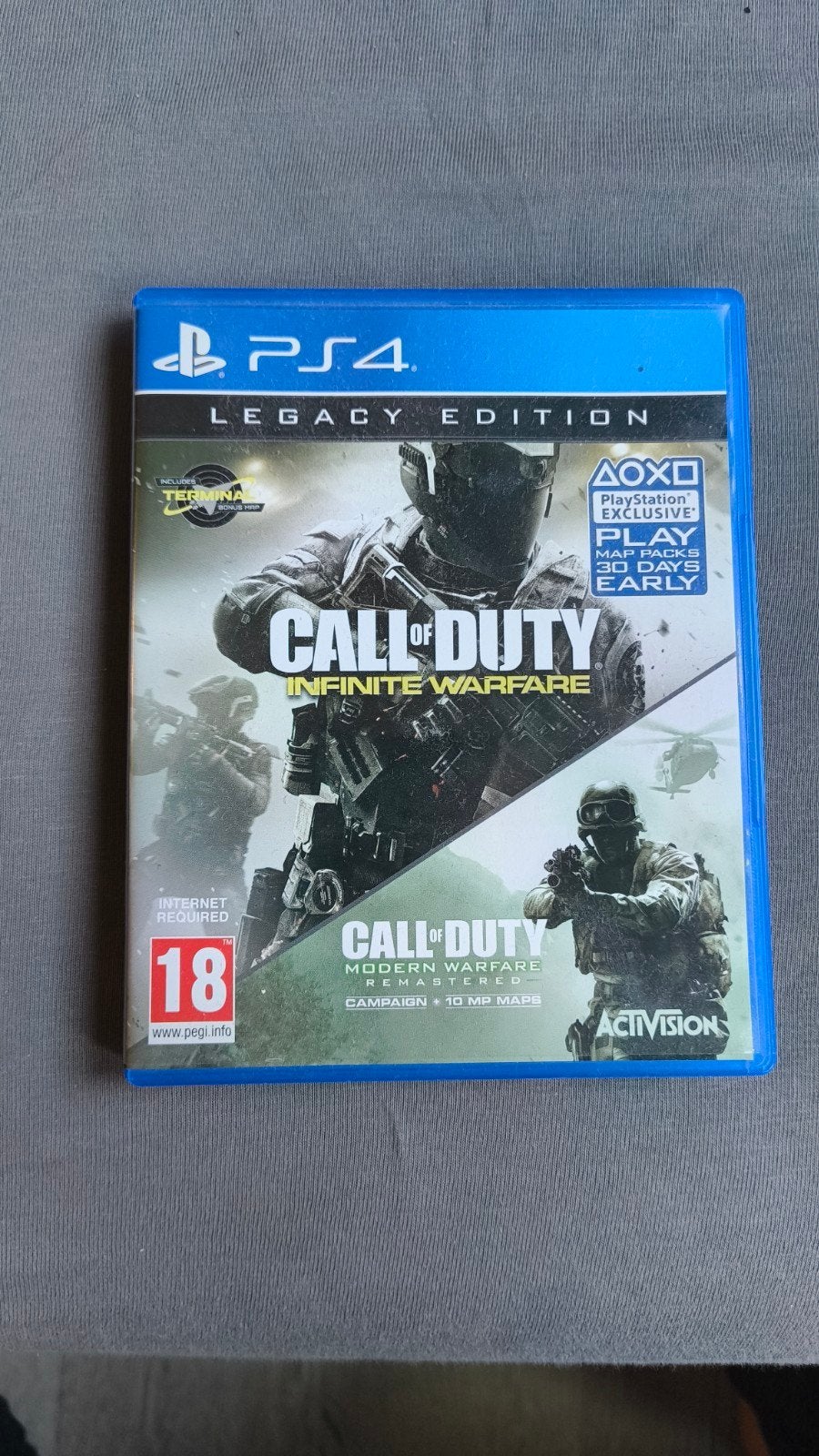 PS4 Call of Duty Modern warfare remastered + Infinite warfar, Spelcomputers en Games, Vanaf 18 jaar, Shooter, 1 speler, Ophalen of Verzenden
