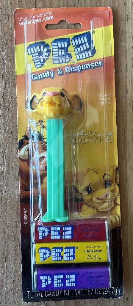 PEZ Lion King / Nala & Simba, Verzamelen, Ophalen of Verzenden, Leeuwenkoning of Jungle Boek, Zo goed als nieuw, Beeldje of Figuurtje