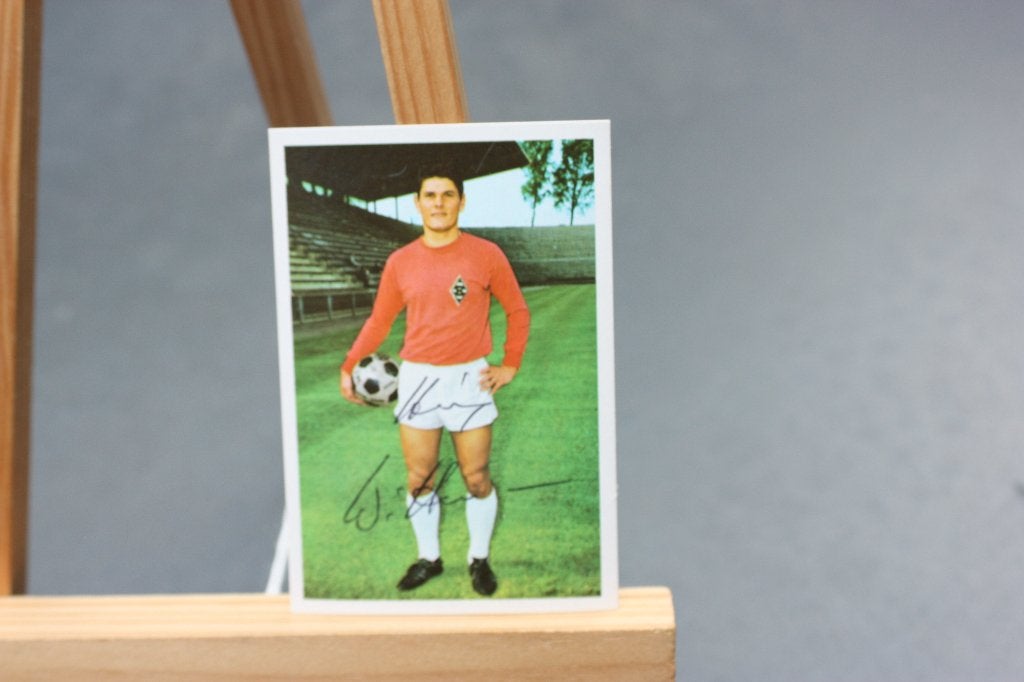 Verzamelfotokaartje Heinz Witteman Borussia met handtekening, Verzamelen, Sportartikelen en Voetbal, Ophalen of Verzenden, Gebruikt