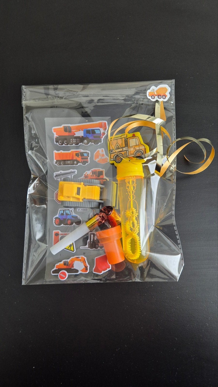Uitdeelcadeautjes / Traktatie met kranen en bouwvoertuigen, Ophalen of Verzenden, Nieuw, Jongen of Meisje