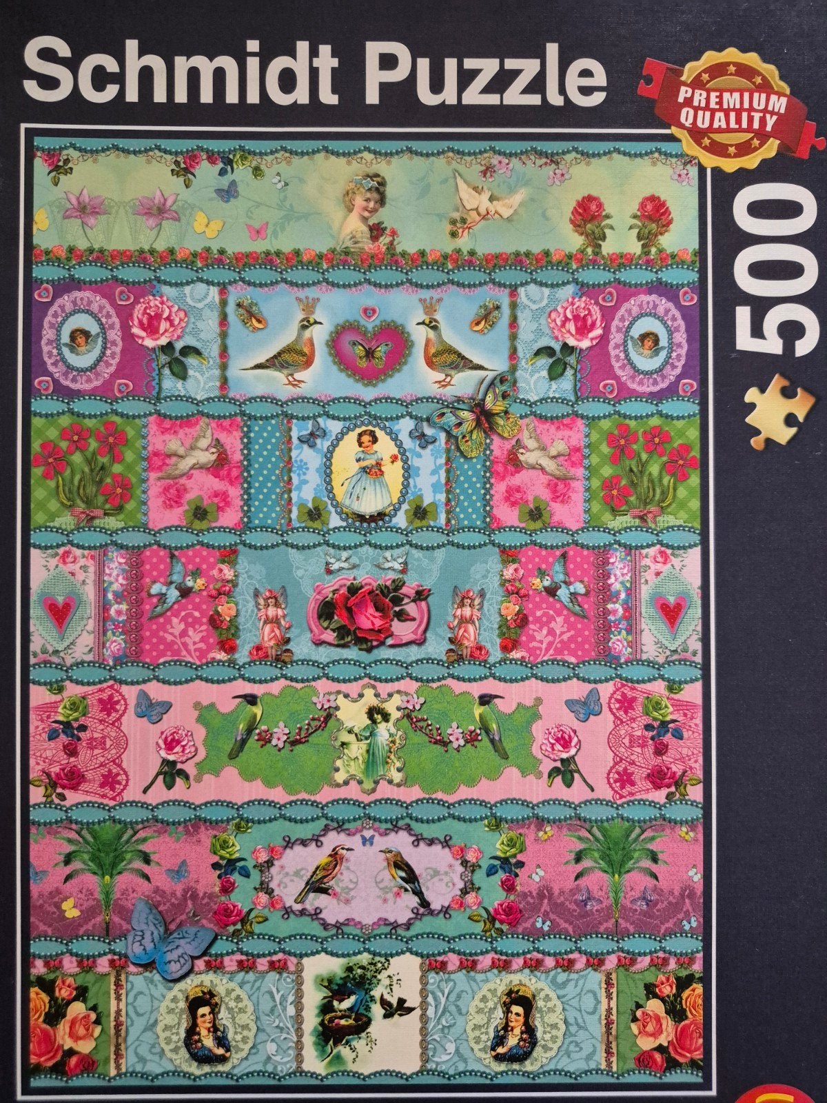 Nostalgische Schmidt puzzel 500 stukjes, Ophalen of Verzenden, 500 t/m 1500 stukjes, Zo goed als nieuw, Legpuzzel