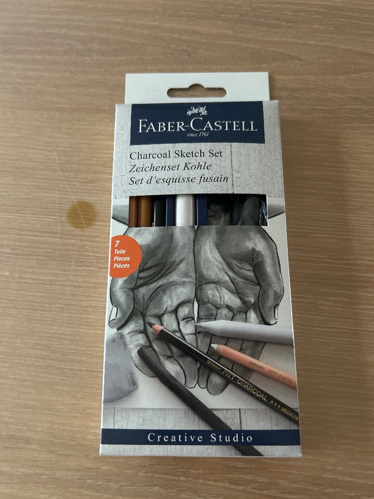 Faber-Castell Houtskool Schets Set - Nieuw, Ophalen of Verzenden, Nieuw, Potlood of Stift