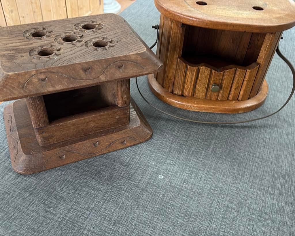 STOOFJES MET VUURTES VINTAGE, Ophalen of Verzenden