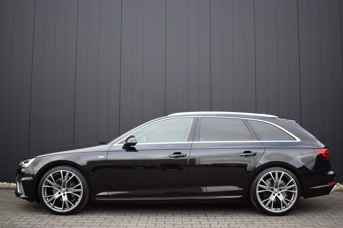 Audi A4 Avant 2.0 TFSi 150pk Automaat Sport S-line LED | Hal, Auto's, Audi, Gebruikt, Zwart, Origineel Nederlands, 84 €/maand