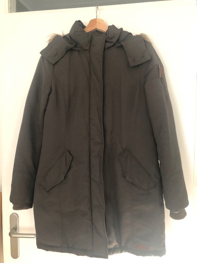 Esprit Dames winter jas, Ophalen, Zo goed als nieuw, Maat 36 (S), Groen