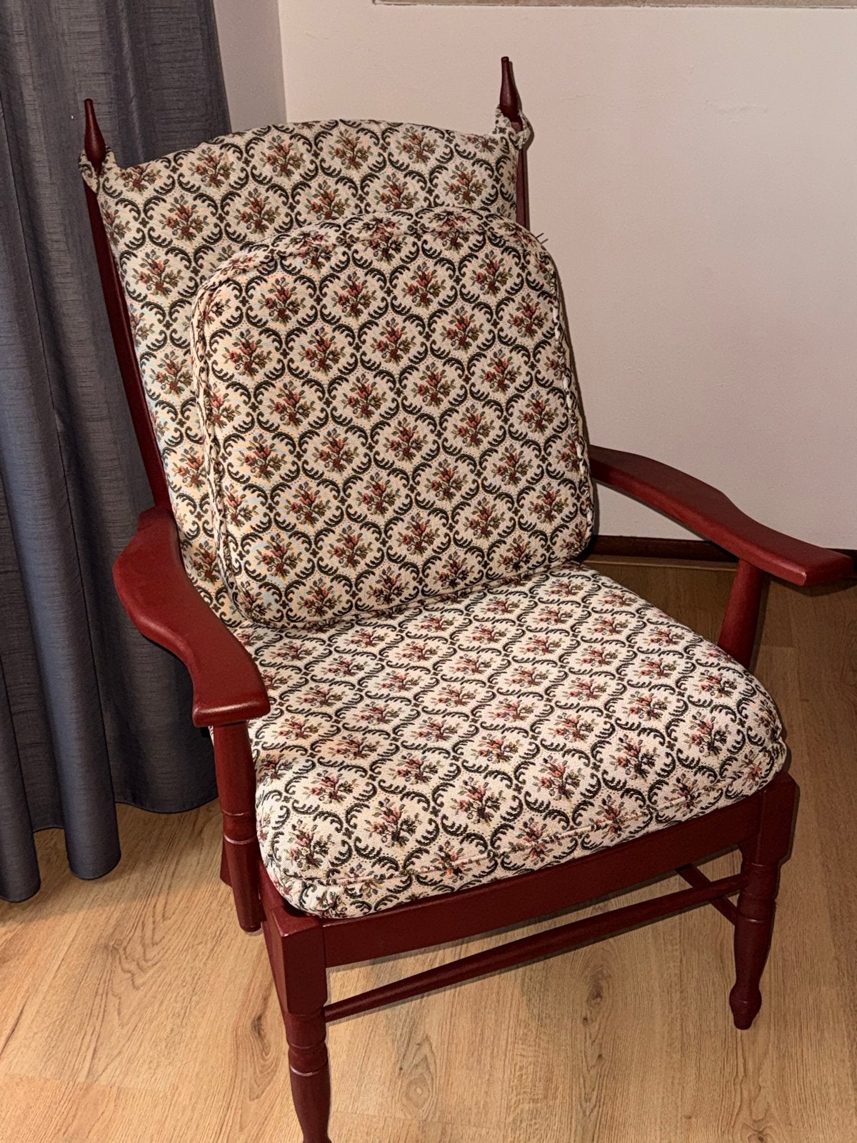 Eiken vintage fauteuill stoel, Antiek en Kunst, Ophalen