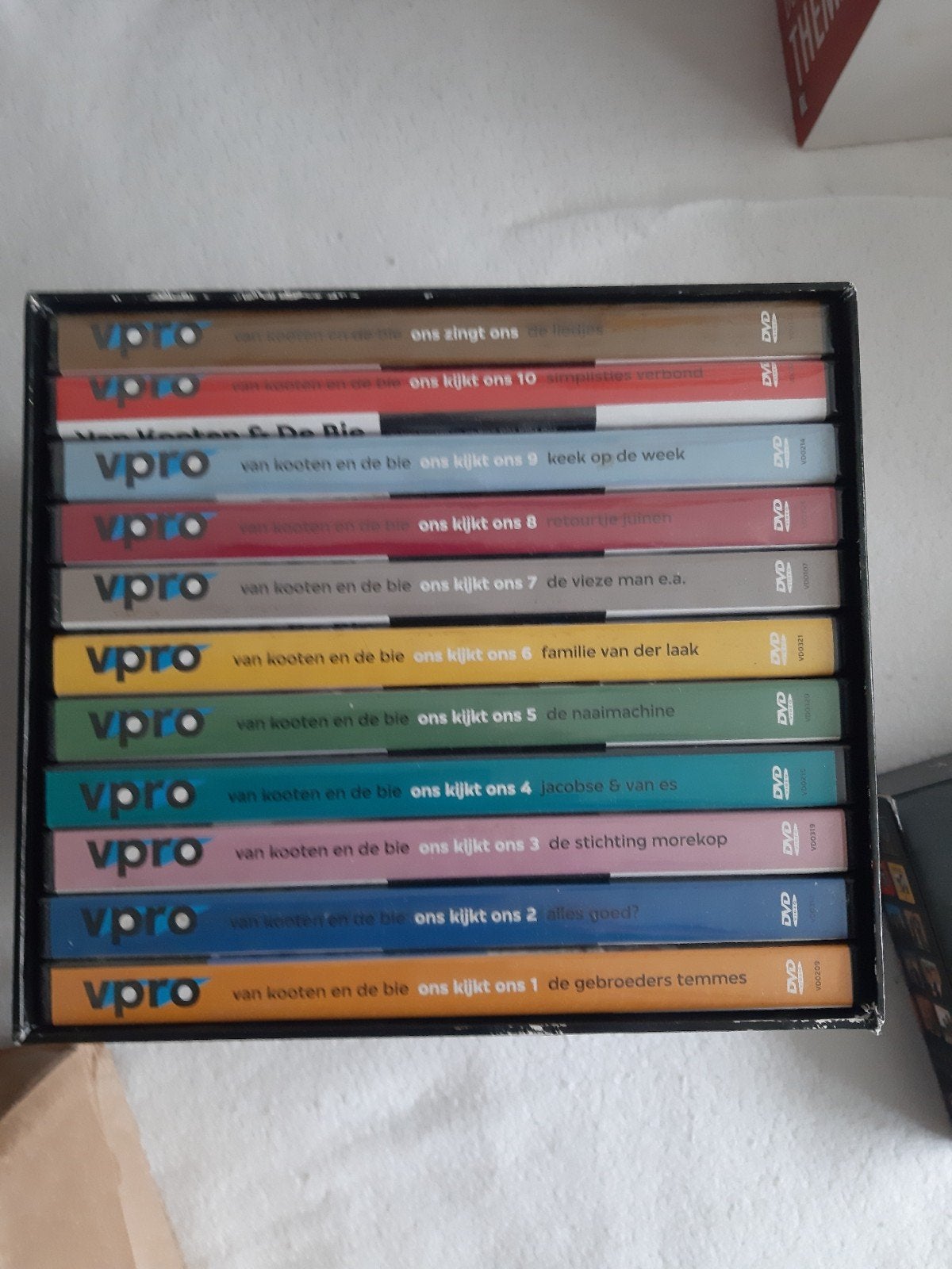 VPRO Van Kooten en De Bie - Ons Kijkt Ons DVD Boxset, Alle leeftijden, Ophalen of Verzenden, Gebruikt, Komedie