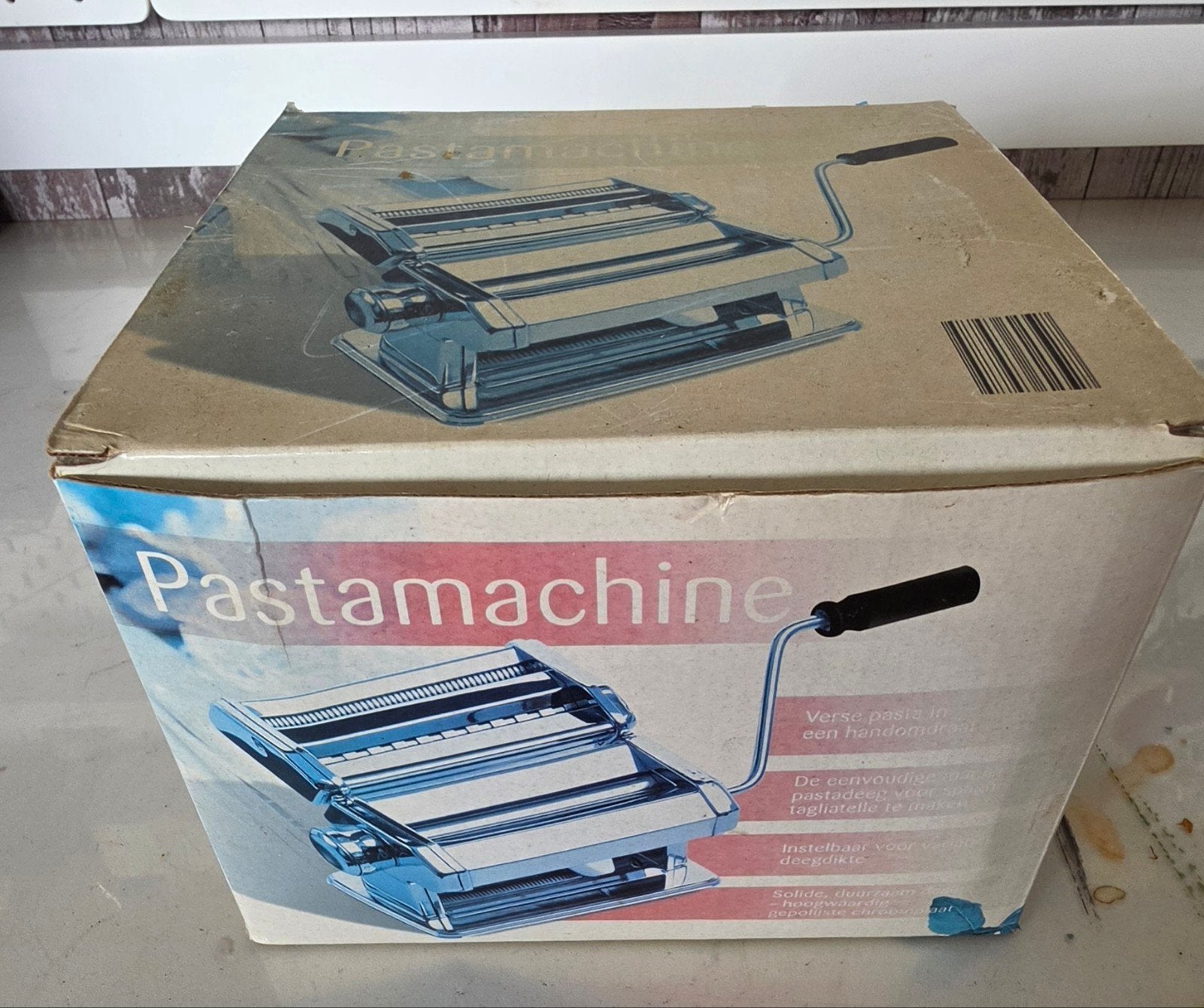 Pastamachine / Fimo kleimachine – compleet met doos en handl, Ophalen of Verzenden, Zo goed als nieuw, Gereedschap of Toebehoren